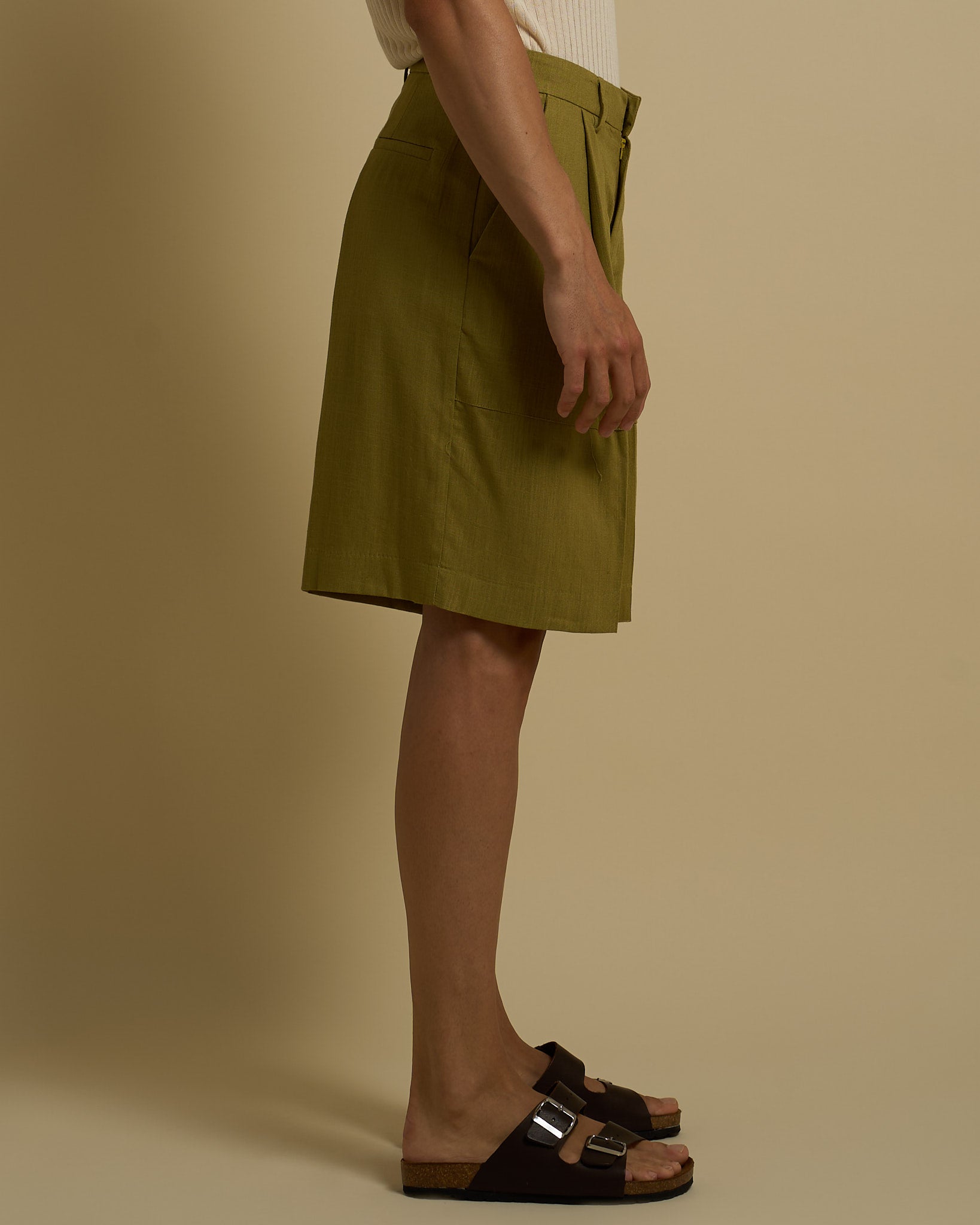 Msm Studio Bermuda in suit with central Nervino 