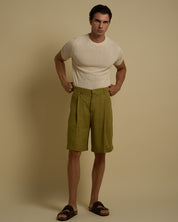 Msm Studio Bermuda in suit with central Nervino 