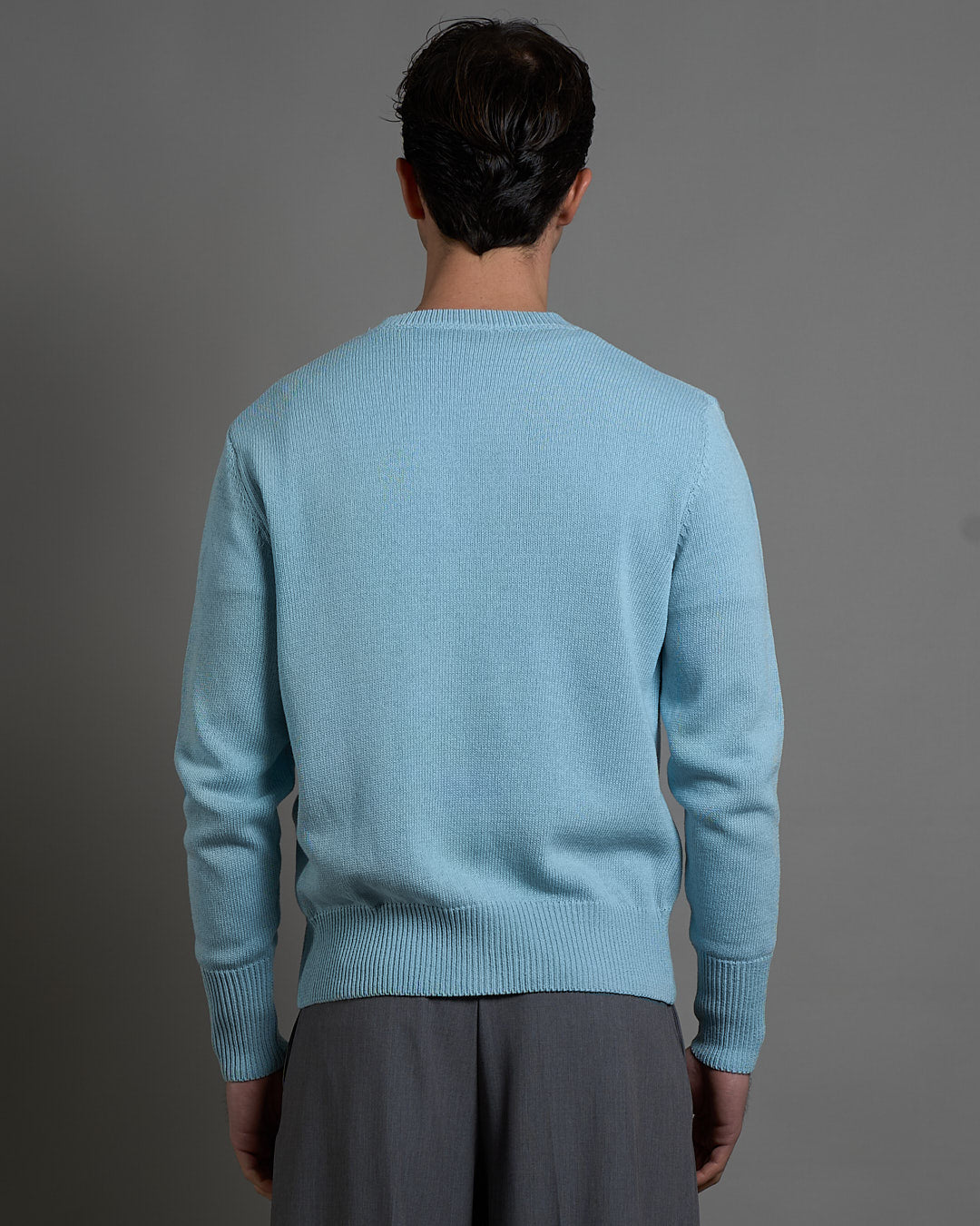 Cardigan girocollo in filo