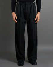 Pantalone Gessato con fibbie Limited Edition