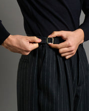 Pantalone Gessato con fibbie Limited Edition