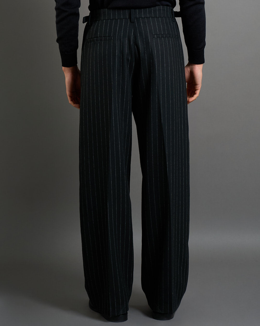 Pantalone Gessato con fibbie Limited Edition