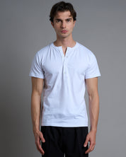 T-shirt Serafino Slim Fit