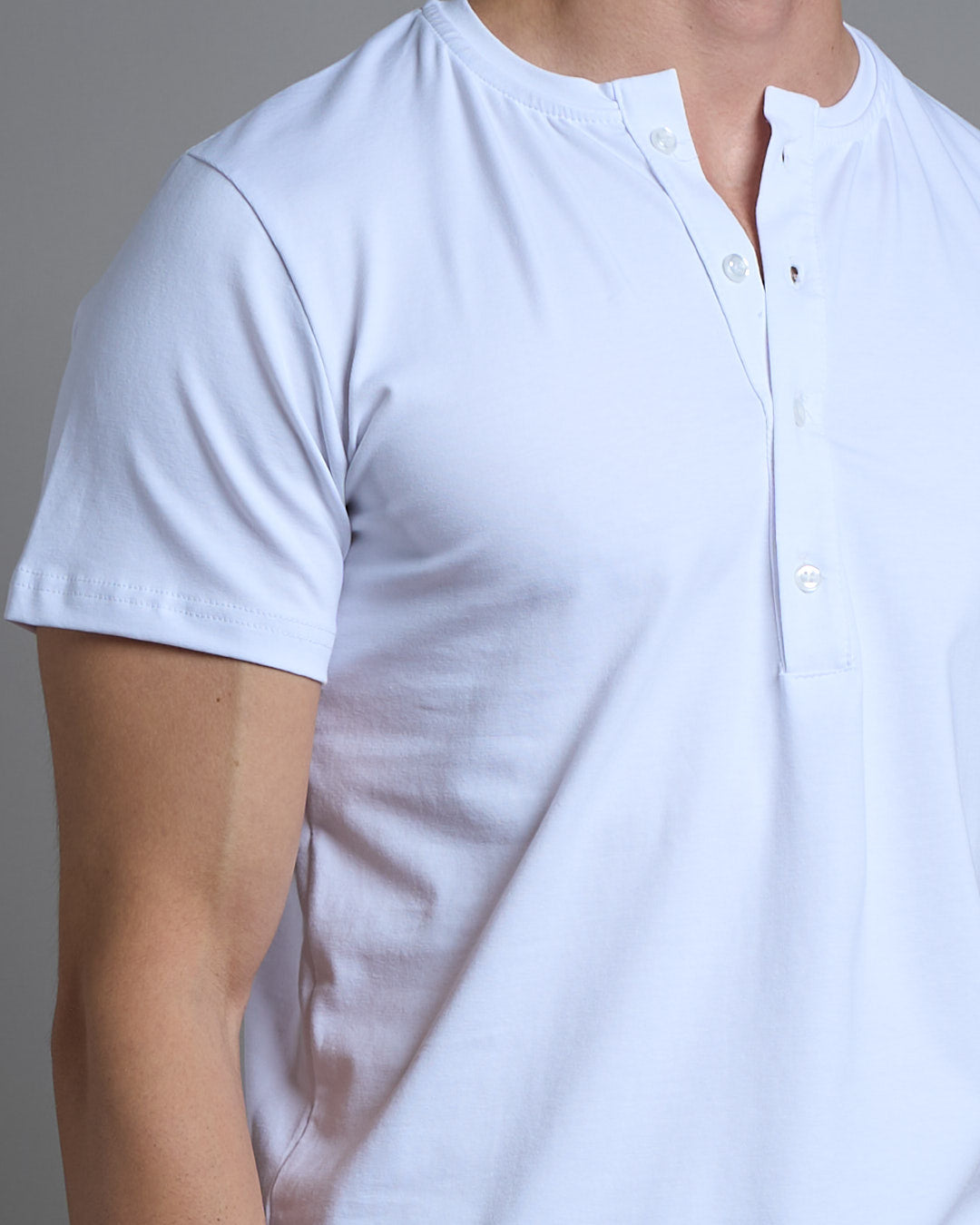 T-shirt Serafino Slim Fit
