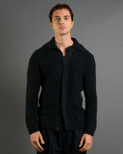 Giacca Cardigan in maglia bouclè