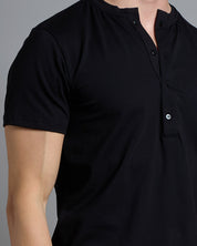 T-shirt Serafino Slim Fit