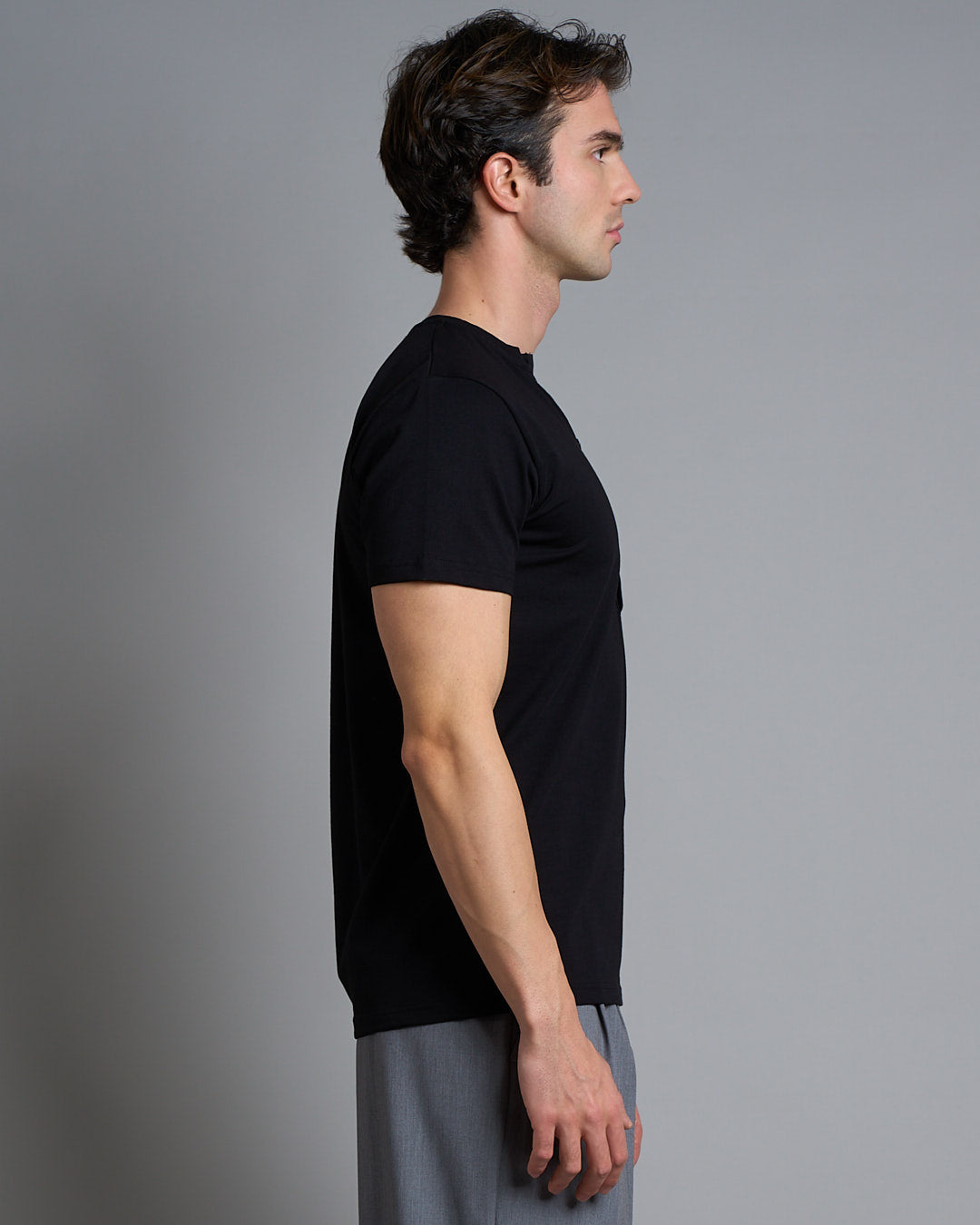 T-shirt Serafino Slim Fit