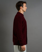 Giacca Cardigan in maglia bouclè