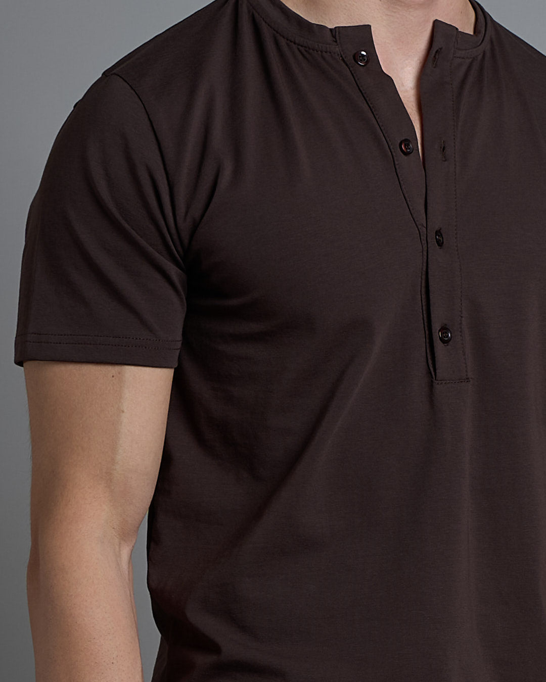 T-shirt Serafino Slim Fit