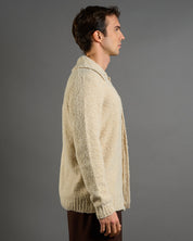 Giacca Cardigan in maglia bouclè