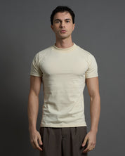 T-shirt Basic mezzocollo