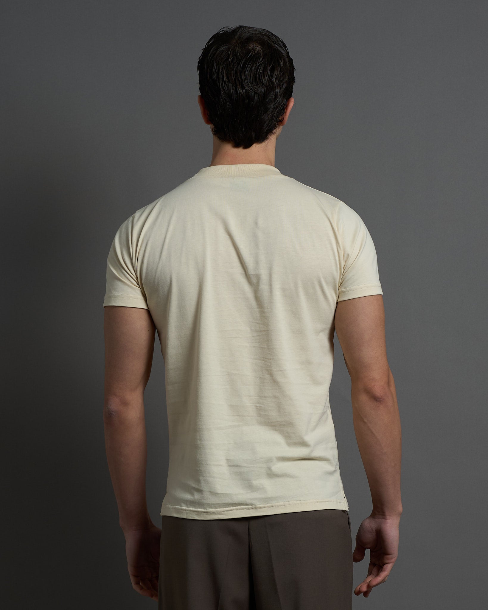 T-shirt Basic mezzocollo