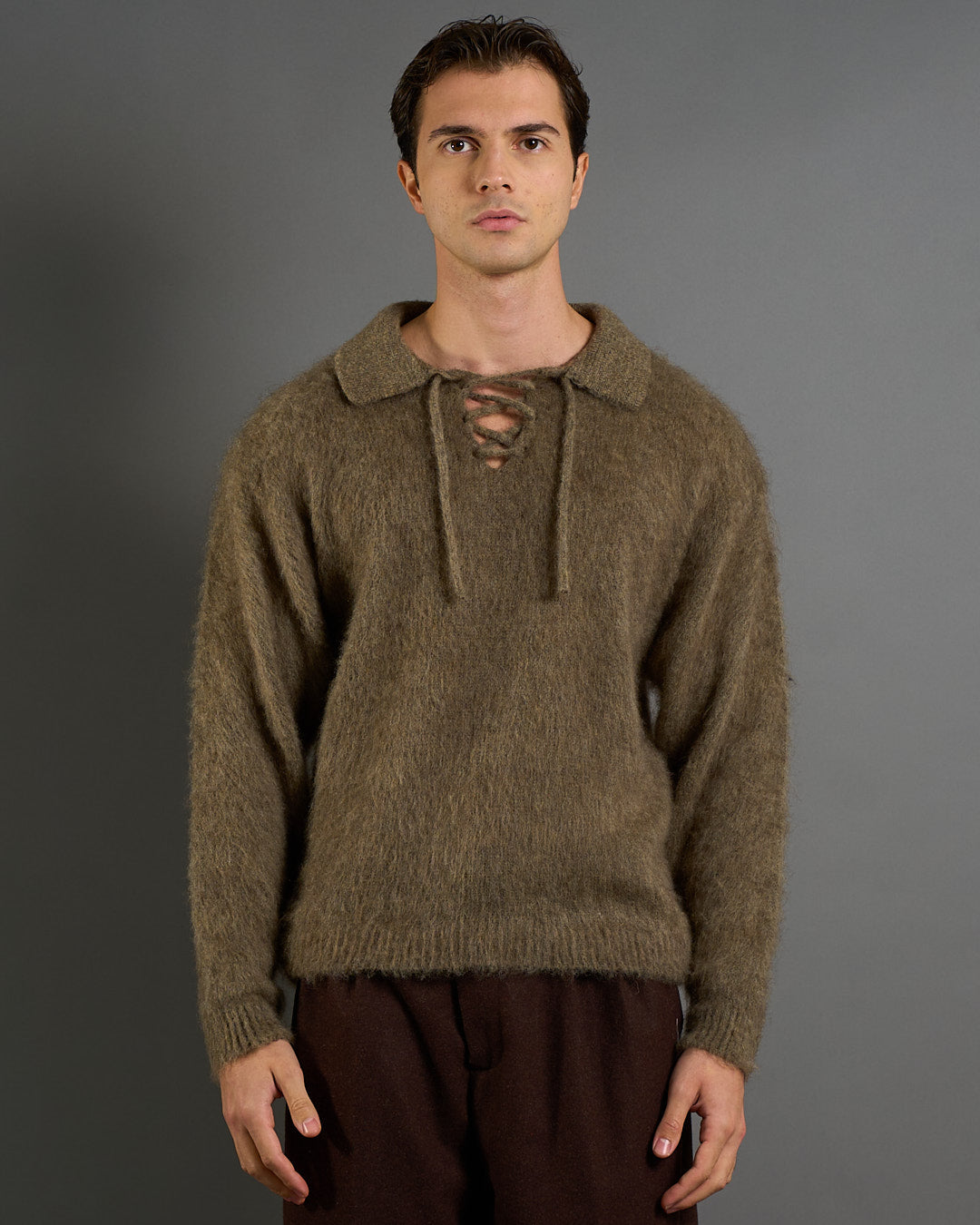 Polo in lana Mohair Limited Edition