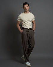 T-shirt Basic mezzocollo