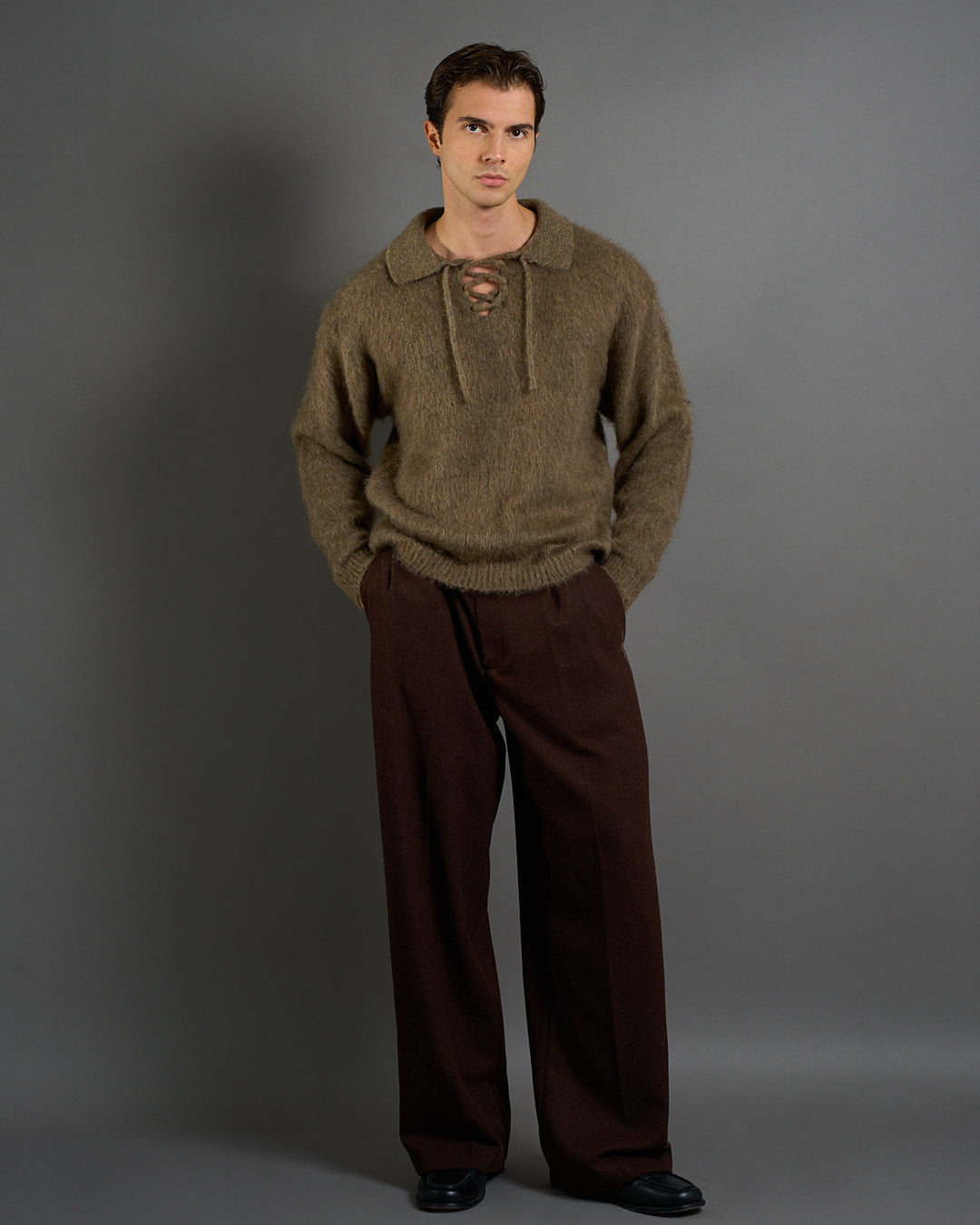 Polo in lana Mohair Limited Edition