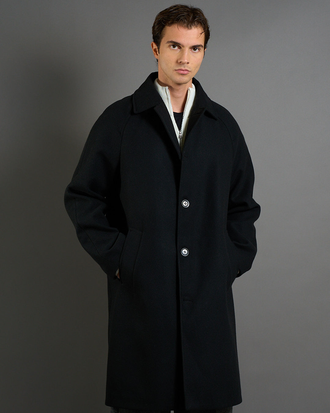 Cappotto Monopetto Oversize