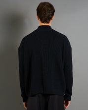 Cardigan in maglia con zip in lana merinos Limited Edition