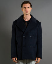 Cappotto Doppiopetto in lana