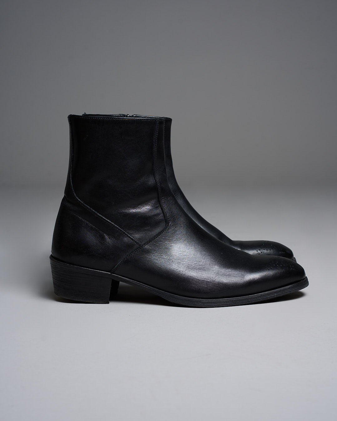 Stivale lavorato in pelle Luxury