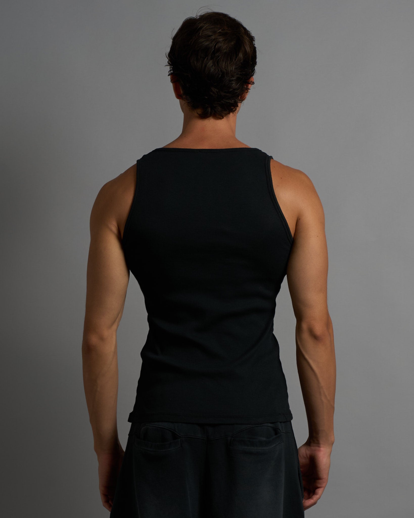 Canotta a coste lavata