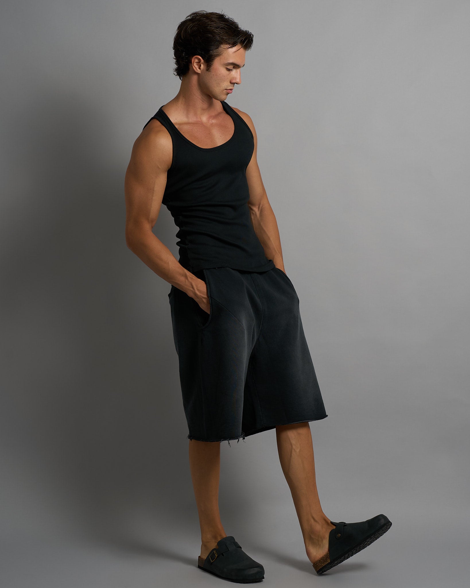 Canotta a coste lavata