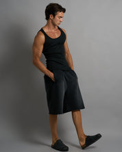 Canotta a coste lavata