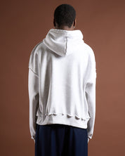 Felpa cropped con lacci