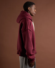 Felpa cropped con lacci