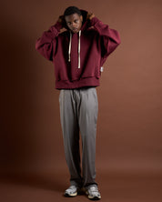 Felpa cropped con lacci