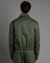 Giacca cropped fit in cotone