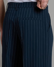 Pantalone Wide Fit Gessato
