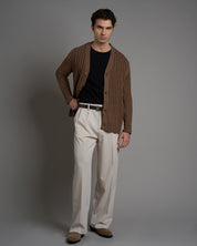 Cardigan in filo fluttuante