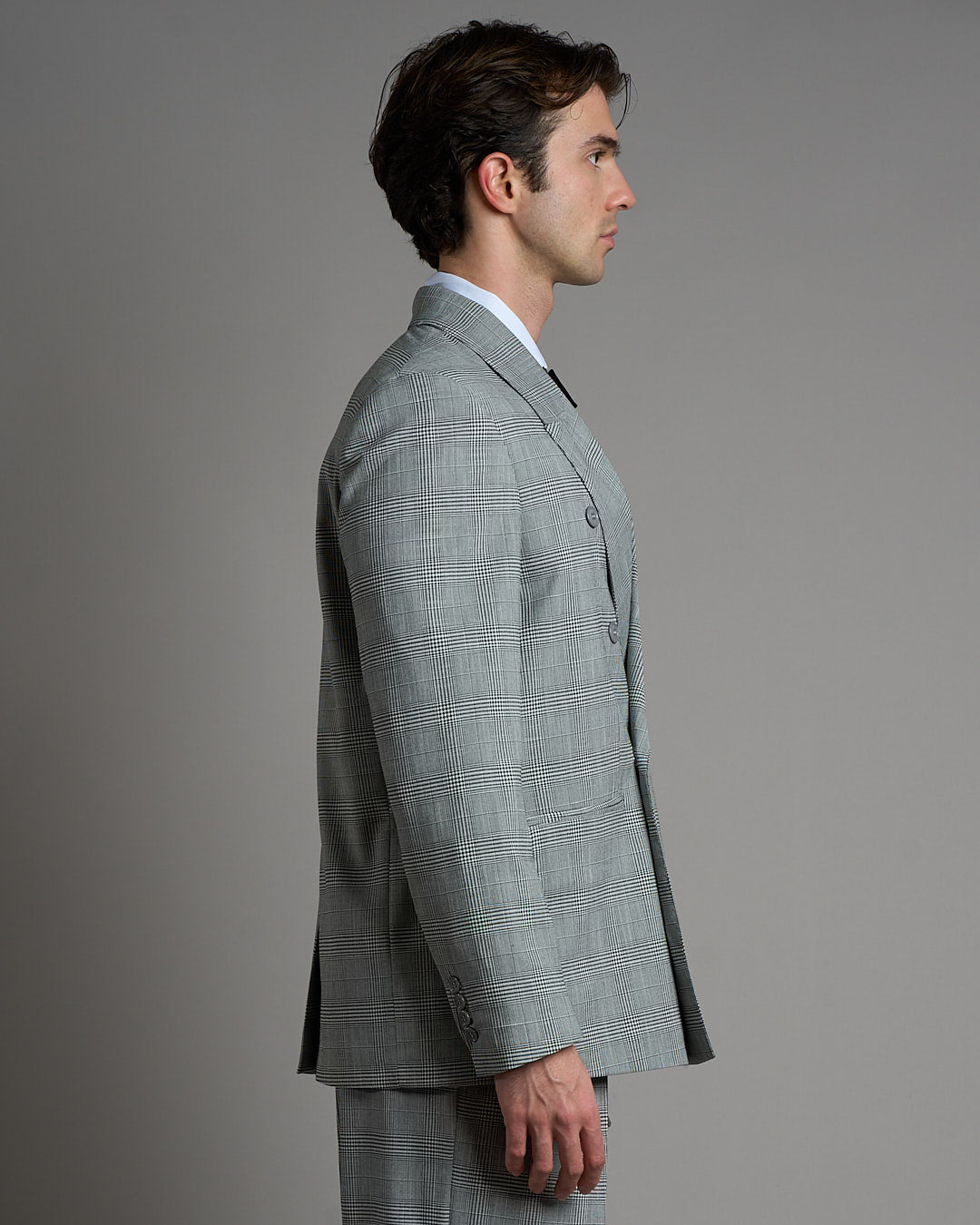 Giacca Relax Fit Principe di Galles