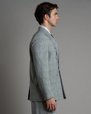 Giacca Relax Fit Principe di Galles