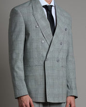 Giacca Relax Fit Principe di Galles