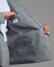 Giacca Relax Fit Principe di Galles