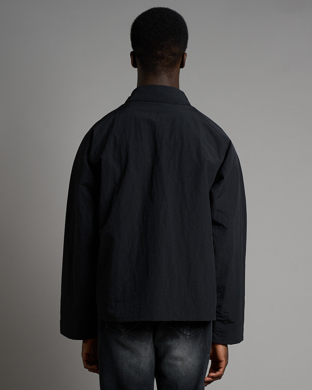 Giacca Trench in cotone nylon