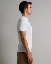 T-shirt Serafino a coste Limited Edition