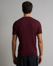 T-shirt Serafino a coste Limited Edition