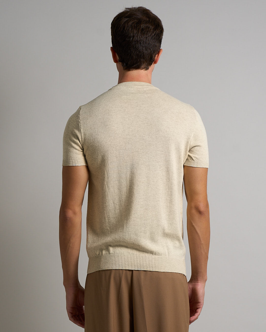 T-Shirt mezza manica in filo