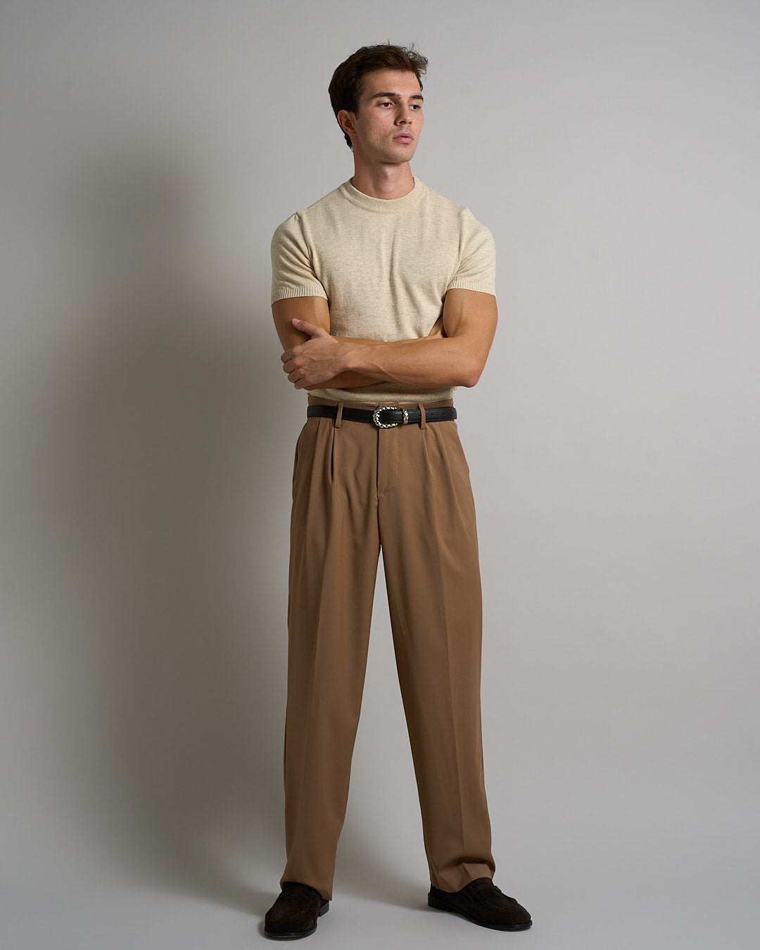 T-Shirt mezza manica in filo