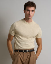 T-Shirt mezza manica in filo