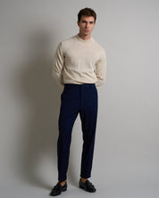 Maglioncino Mezzocollo in lana merinos