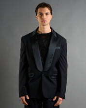 Giacca Smoking con raso