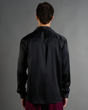 Camicia Effetto Seta con cravatta