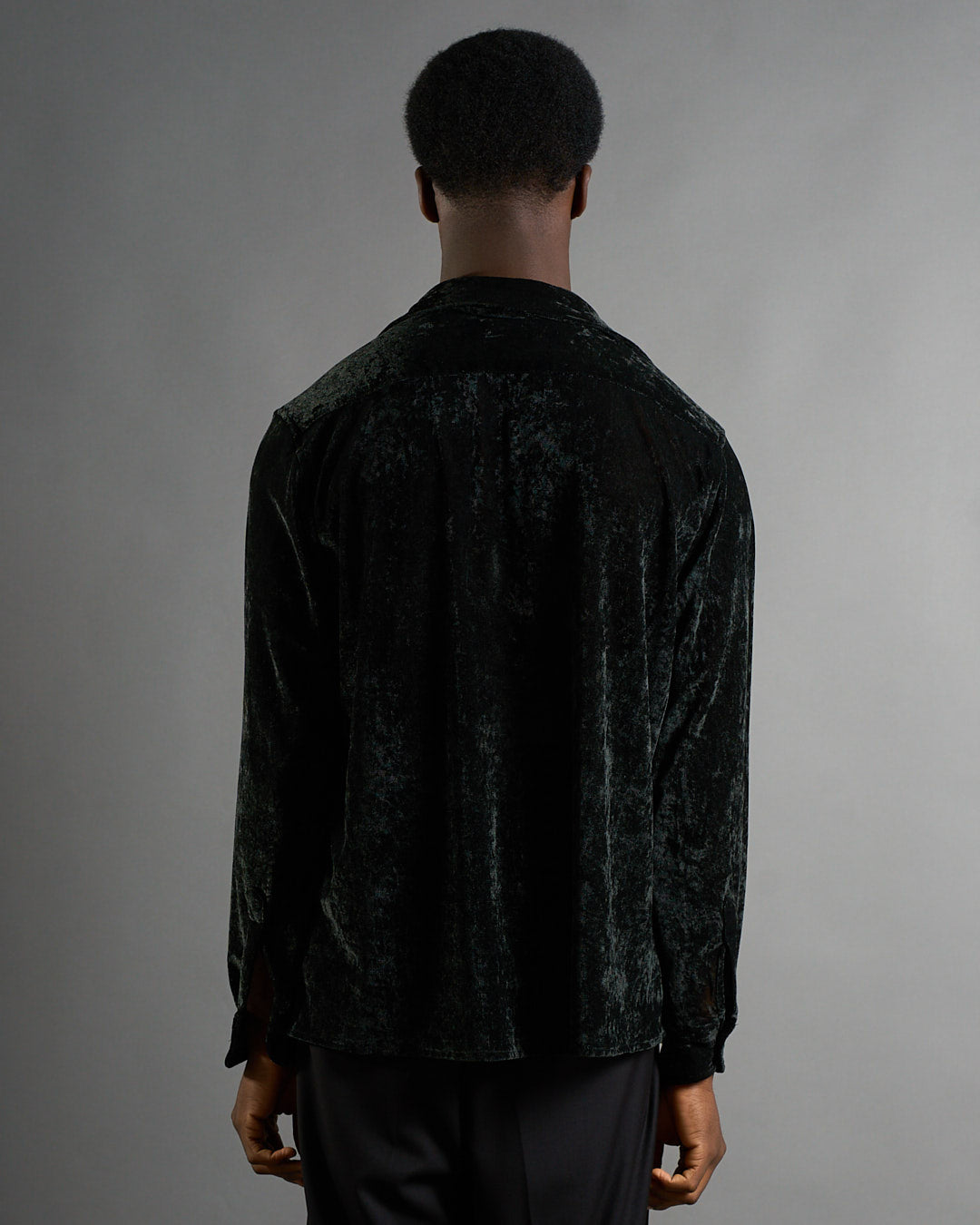 Camicia con cravatta floccata limited edition