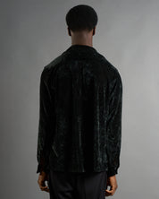 Camicia con cravatta floccata limited edition