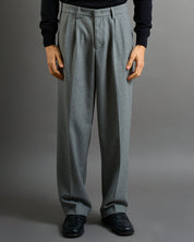 Pantalone Wide Fit in lana