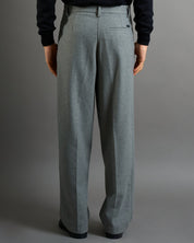 Pantalone Wide Fit in lana