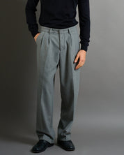 Pantalone Wide Fit in lana